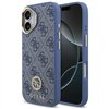 Guess 4G Strass Logo MagSafe case for iPhone 17 blue