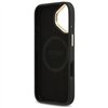 Guess 4G Logo Plate MagSafe case for iPhone 17 black