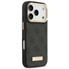 Guess 4G Logo Plate MagSafe case for iPhone 17 Pro black