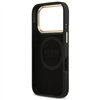 Guess 4G Logo Plate MagSafe case for iPhone 17 Pro black