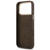Guess 4G Logo Plate MagSafe case for iPhone 17 Pro Max brown