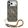 Guess 4G Strap 4G Classic Logo case for iPhone 17 Pro Max brown