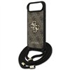 Guess 4G Big Logo Cord Stap Crossbody case for iPhone Air brown