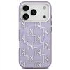 Karl Lagerfeld IML KL Monogram MagSafe case for iPhone 17 Pro purple