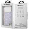 Karl Lagerfeld IML KL Monogram MagSafe case for iPhone 17 Pro purple