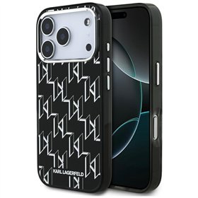 Karl Lagerfeld IML KL Monogram MagSafe case for iPhone 17 Pro black