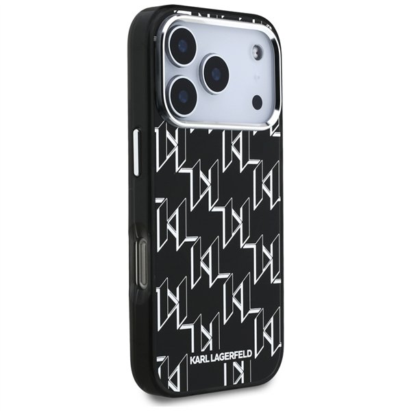 Karl Lagerfeld IML KL Monogram MagSafe case for iPhone 17 Pro black