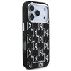 Karl Lagerfeld IML KL Monogram MagSafe case for iPhone 17 Pro black