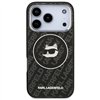 Karl Lagerfeld IML Choupette Head Logo MagSafe case for iPhone 17 Pro Max black