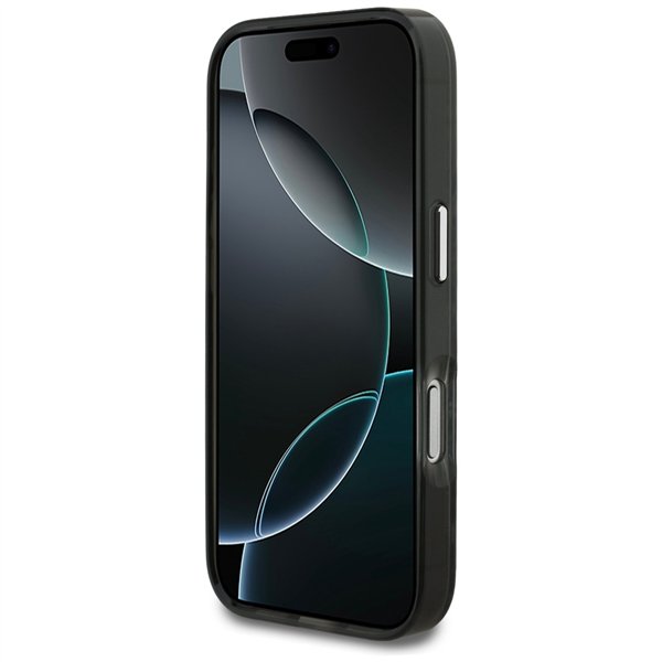 Karl Lagerfeld IML Choupette Head Logo MagSafe case for iPhone 17 Pro Max black