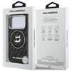 Karl Lagerfeld IML Choupette Head Logo MagSafe case for iPhone 17 Pro Max black