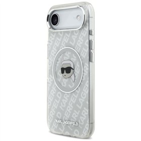Karl Lagerfeld IML Karl Head Logo MagSafe case for iPhone Air grey