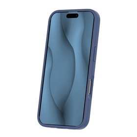 Silicone Thin Mag case for iPhone 16 6,1&quot dark blue