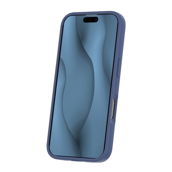 Silicone Thin Mag case for iPhone 16 6,1&quot dark blue