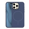 Silicone Thin Mag case for iPhone 16 Pro 6,3&quot dark blue
