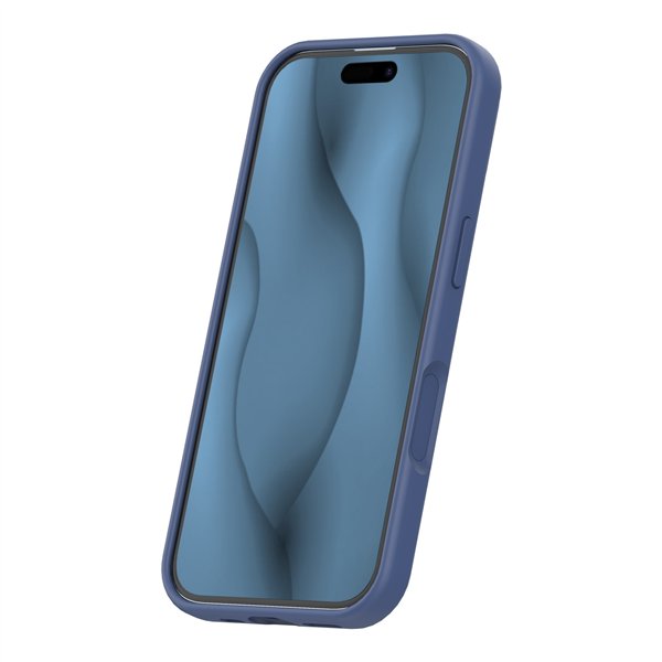 Silicone Thin Mag case for iPhone 17 6,3&quot dark blue