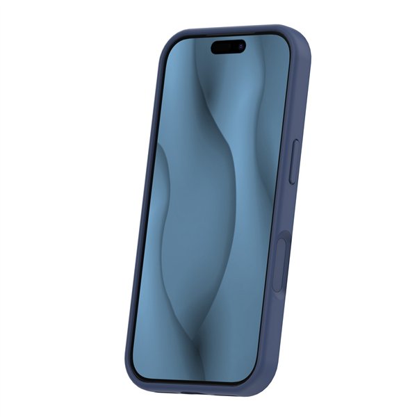 Silicone Thin Mag case for iPhone 17 Pro Max 6,9&quot dark blue