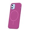 Silicone Thin Mag case for iPhone 12 / 12 Pro 6,1&quot fuschia