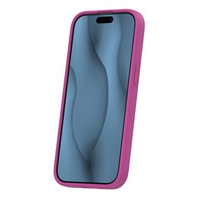 Silicone Thin Mag case for iPhone 13 6,1&quot fuschia