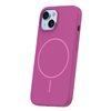 Silicone Thin Mag case for iPhone 13 6,1&quot fuschia