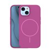 Silicone Thin Mag case for iPhone 14 6,1&quot fuschia