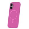 Silicone Thin Mag case for iPhone 16 6,1&quot fuschia