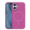 Silicone Thin Mag case for iPhone 17 6,3&quot fuschia