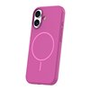 Silicone Thin Mag case for iPhone 17 6,3&quot fuschia