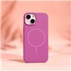 Silicone Thin Mag case for iPhone 17 6,3&quot fuschia