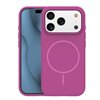 Silicone Thin Mag case for iPhone 17 Pro 6,3&quot fuschia