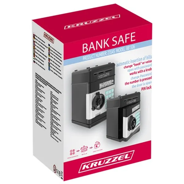 Krājkase - seifs / elektroniskais bankomāts 23545