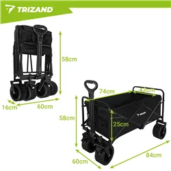 Sulankstomas transportavimo vežimėlis „Gardlov 23084“