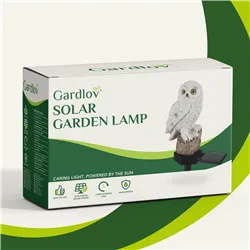 Saulės sodo lempa - pelėda Gardlov 23847