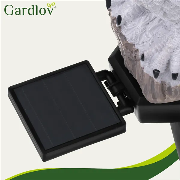 Solar garden lamp - owl Gardlov 23847