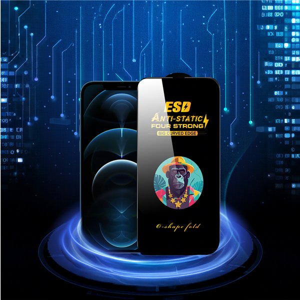 Universal tempered glass 9D OneFit AI-69 6,9"