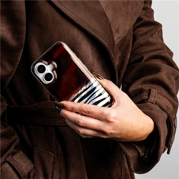 Animal Print case for iPhone 15 6,1&quot Okapi