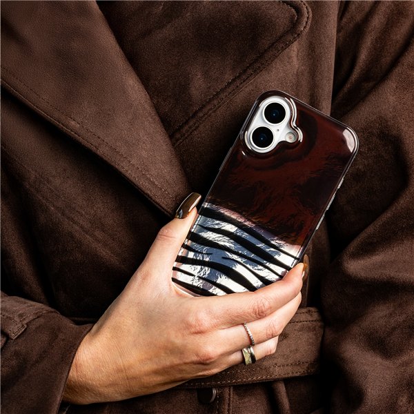 Animal Print case for iPhone 16 6,1&quot Okapi