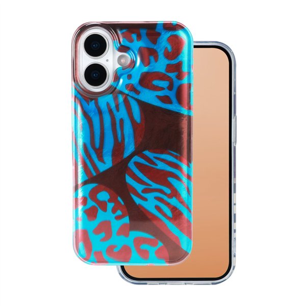 Animal Print case for iPhone 16 6,1&quot Chameleon