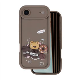 Ultra Trendy 3D case for iPhone 17 Air 6,6&quot Coffee