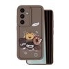 Ultra Trendy 3D case for Samsung Galaxy S25 FE Coffee