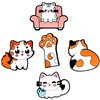 3D Sticker Cat 5pcs set