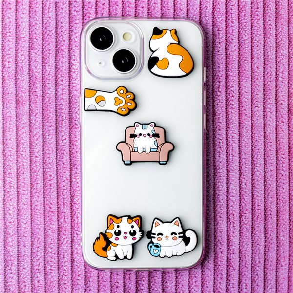 3D Sticker Cat 5pcs set