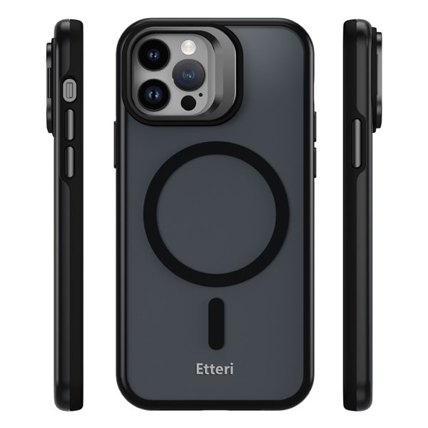 Etteri Morning Fog case for iPhone 12 / 12 Pro 6,1'' black