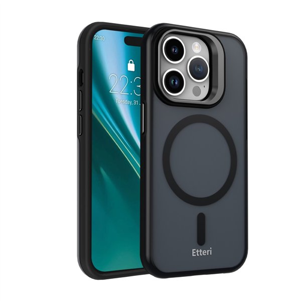 Etteri Morning Fog case for iPhone 14 Pro 6,1" black