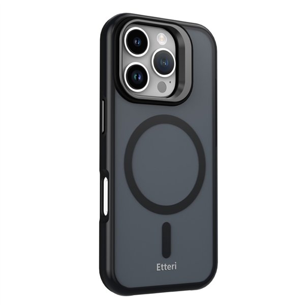 Etteri Morning Fog case for iPhone 16 Pro Max 6,9&quot black