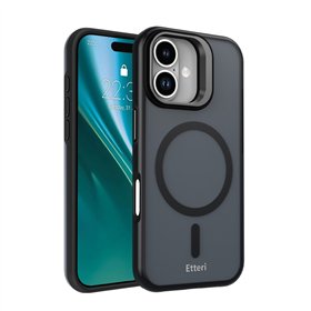 Etteri Morning Fog case for iPhone 17 6,3&quot black