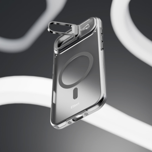 Etteri Morning Fog case for iPhone 17 Air 6,6&quot black