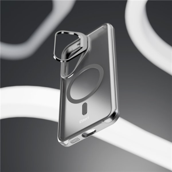 Etteri Morning Fog case for Samsung S25 black