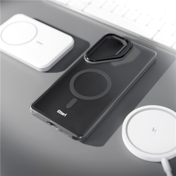 Etteri Morning Fog case for Samsung S25 Ultra black