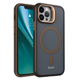 Etteri Morning Fog case for iPhone 12 / 12 Pro 6,1'' brown